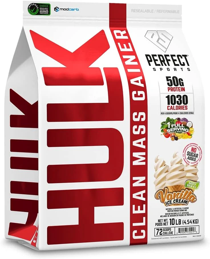 PERFECT SPORTS Hulk Clean Mass Gainer 4,54 Kg
