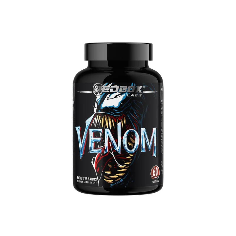 Redbox Labs Venom RAD-150 TLB-150 Laxogenin Turkesteron 60 Caps