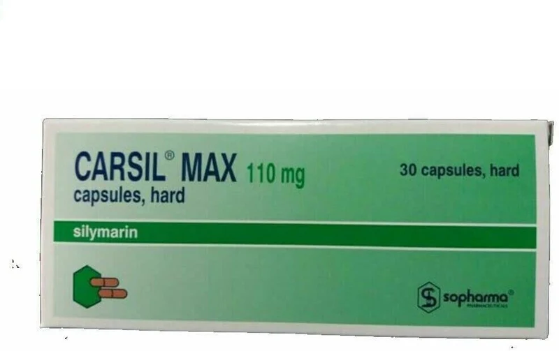 Sopharma Carsi̇l Liv52 Liver enzymes Silymarin 110 mg 30 Caps