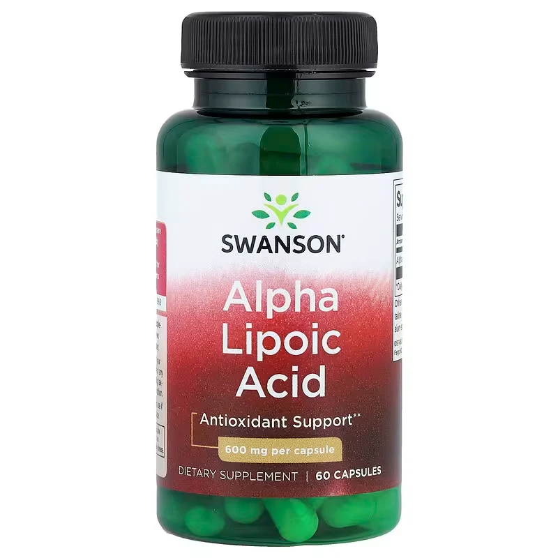 Swanson Alpha Lipoic Acid Antioxidants 600 mg 60 Caps