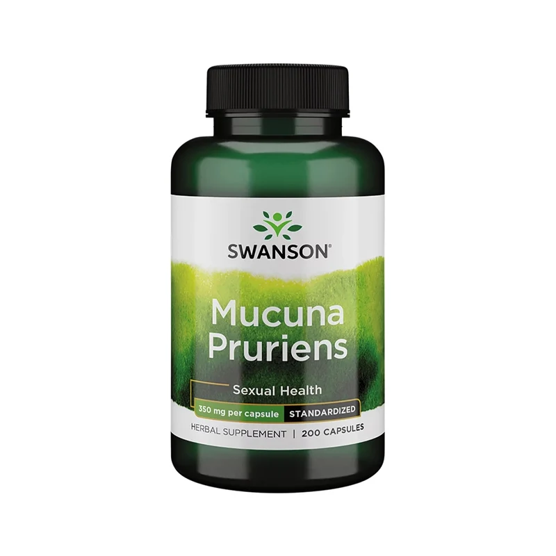 Swanson Dopa Mucuna Testo booster Pruriens 350 mg 200 Caps