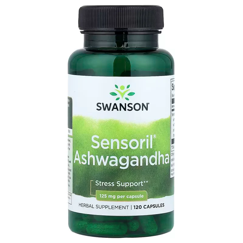 Swanson Sensoril Stress Support 125 mg 120 Capsules