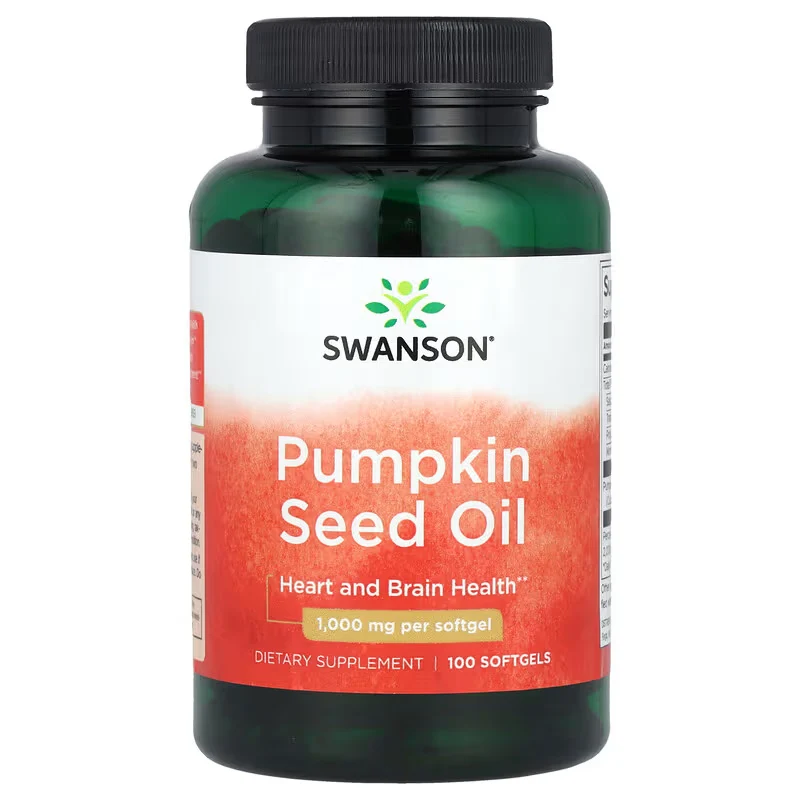 Swanson Vitamins Pumpkin Seed Oil Omegas & Fish Oils EPA DHA 1,000 mg 100 Softgels