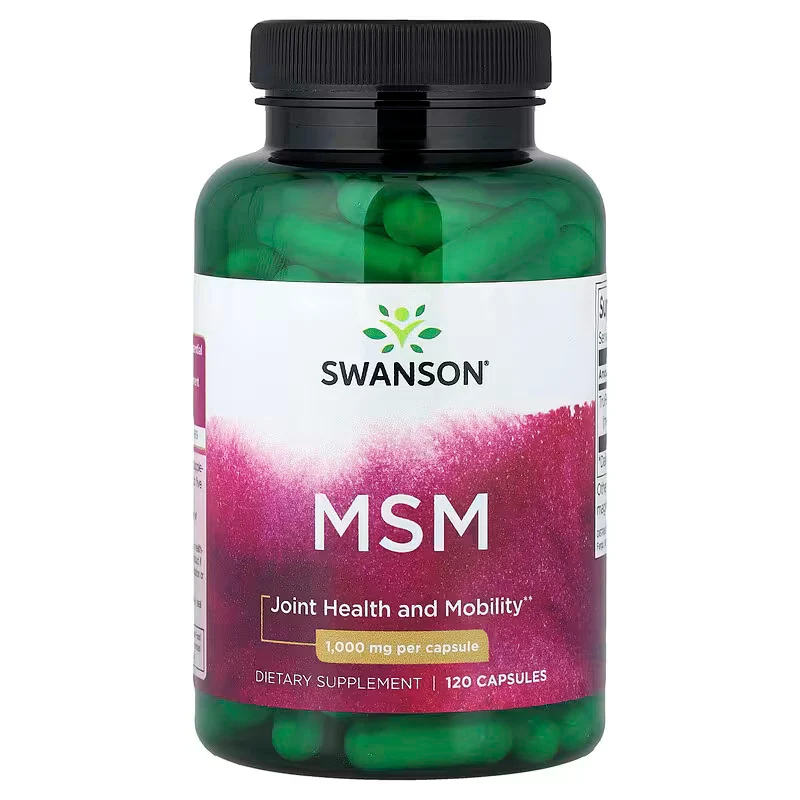 Swanson Vitamins TruFlex MSM methylsulfonylmethane Bone, Joint & Cartilage 1,000 mg 120 Capsules