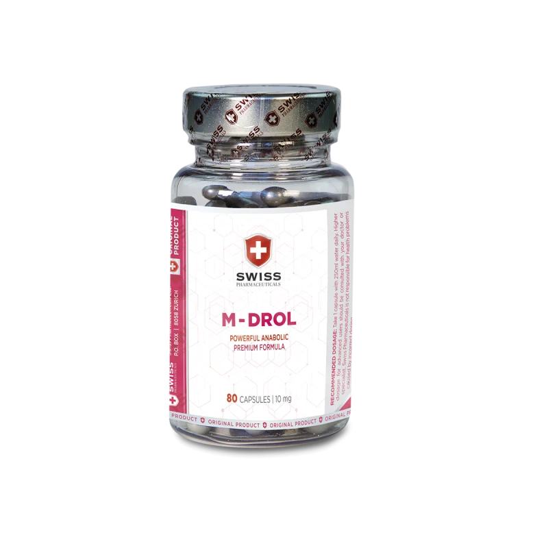 Swiss M-Drol 10 mg 80 Caps