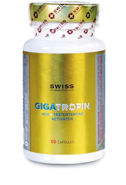 Swiss Gigatropin Arimistane-Epistane-RAD140-MK677-LGD-YK11 50 Kapsül