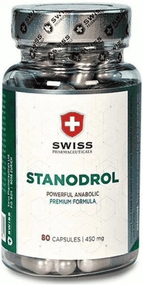 Swiss Pharma Stanodrol 450 mg NAC, Milk Thistle 80 Kapsül