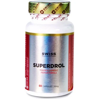 Swiss Superdrol 10 mg 80 Kapsül