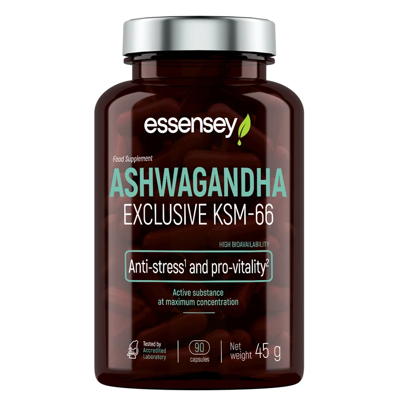 TREC ESSENSEY ASHWAGANDHA EXCLUSIVE KSM66 90 caps