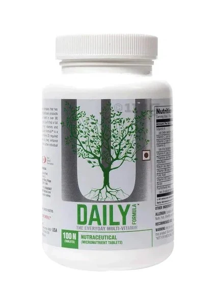 Universal Nutrition Daily Formula Vitamin - 100 Tablet Multivitamin