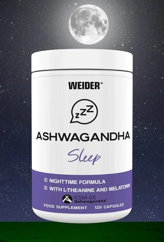 Weider Ashwagandha Ksm66 Theanine Melatonin Sleep 120 Kapsül