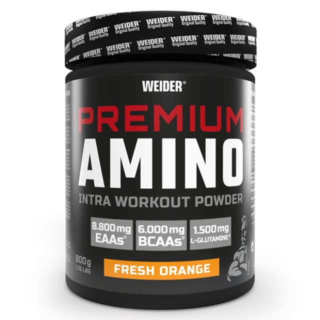 Weider Premium Amino Intra Workout EAA/BCAA with L-Glutamine & Electrol 800g