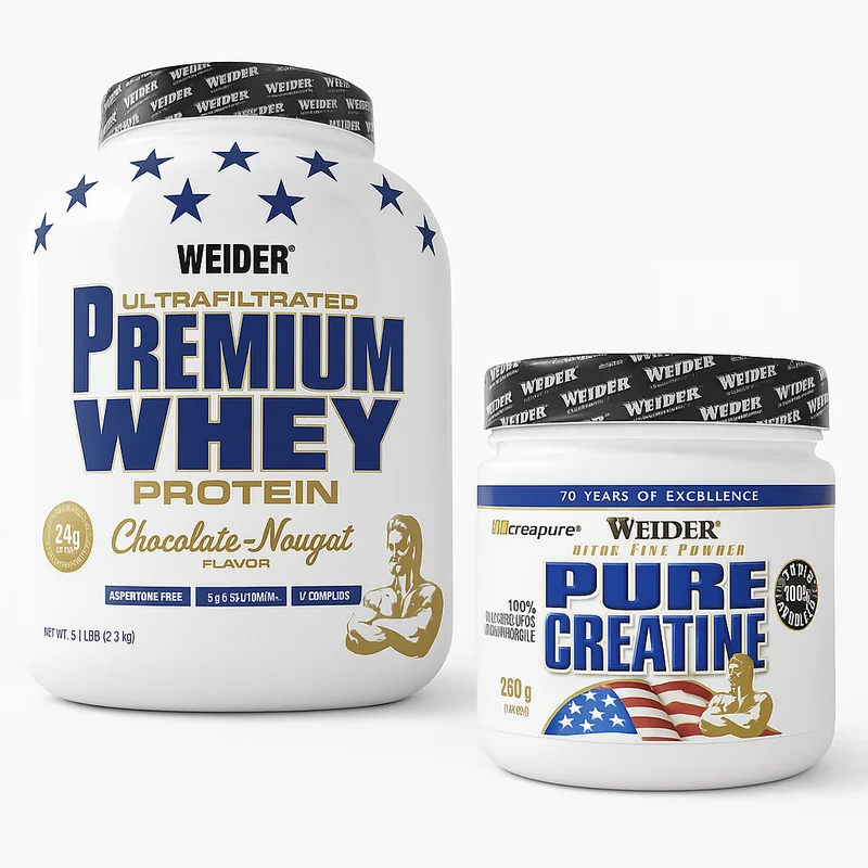 Weider Premium Whey Protein Tozu 2300 Gr + Weider Pure Creatine 250 Gram