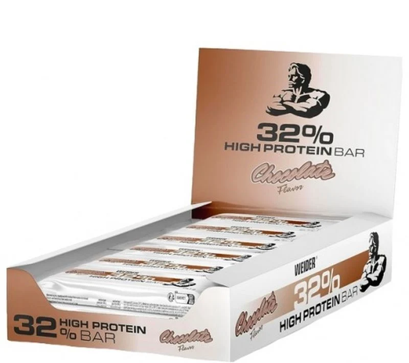 Weider 32% Protein Bar - 12 x 60 gr