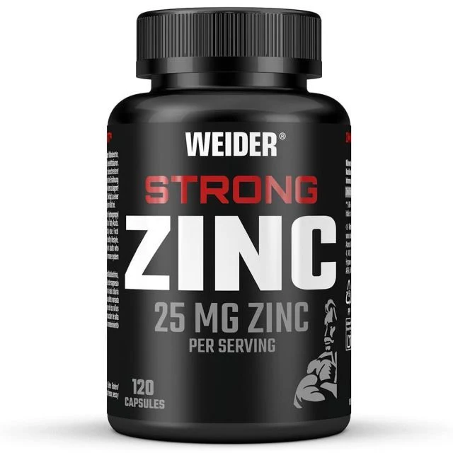 WEİDER Strong Zinc Çinko Caps – 120 caps