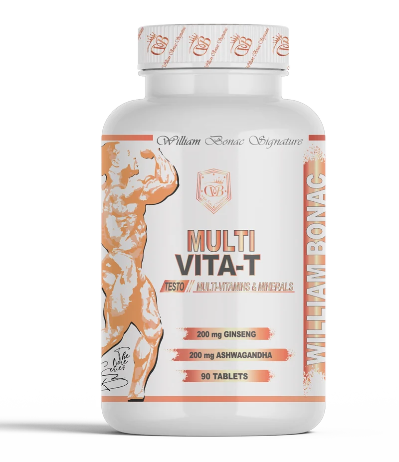 William Bonac Signature Testo Booster + Multivitamin 90 Tablet