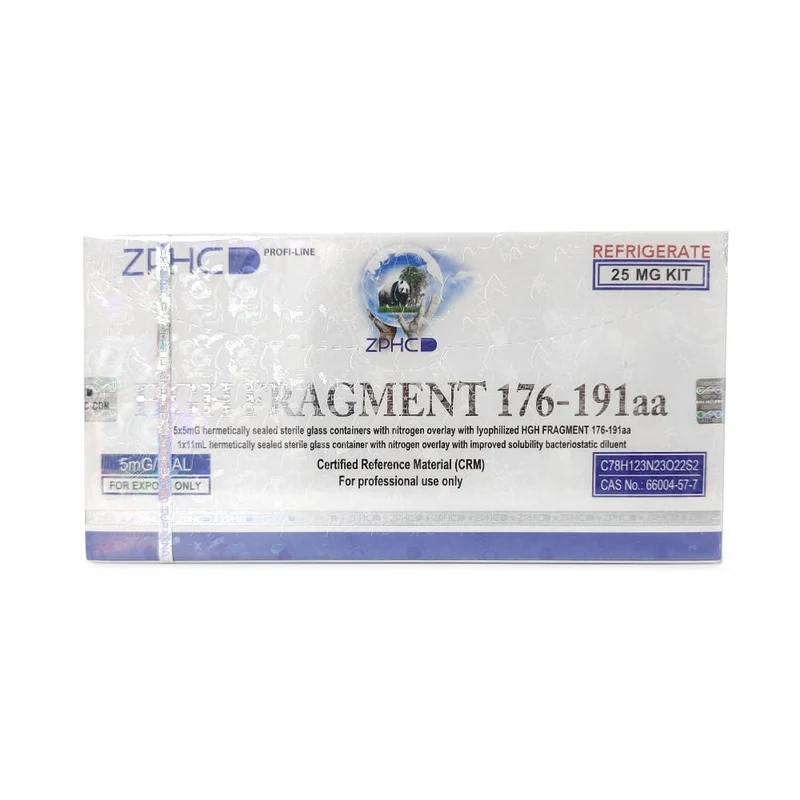 Zphc HGH Fragment 176-191 ZPHC — 25 mg 5 vials × 5 mg