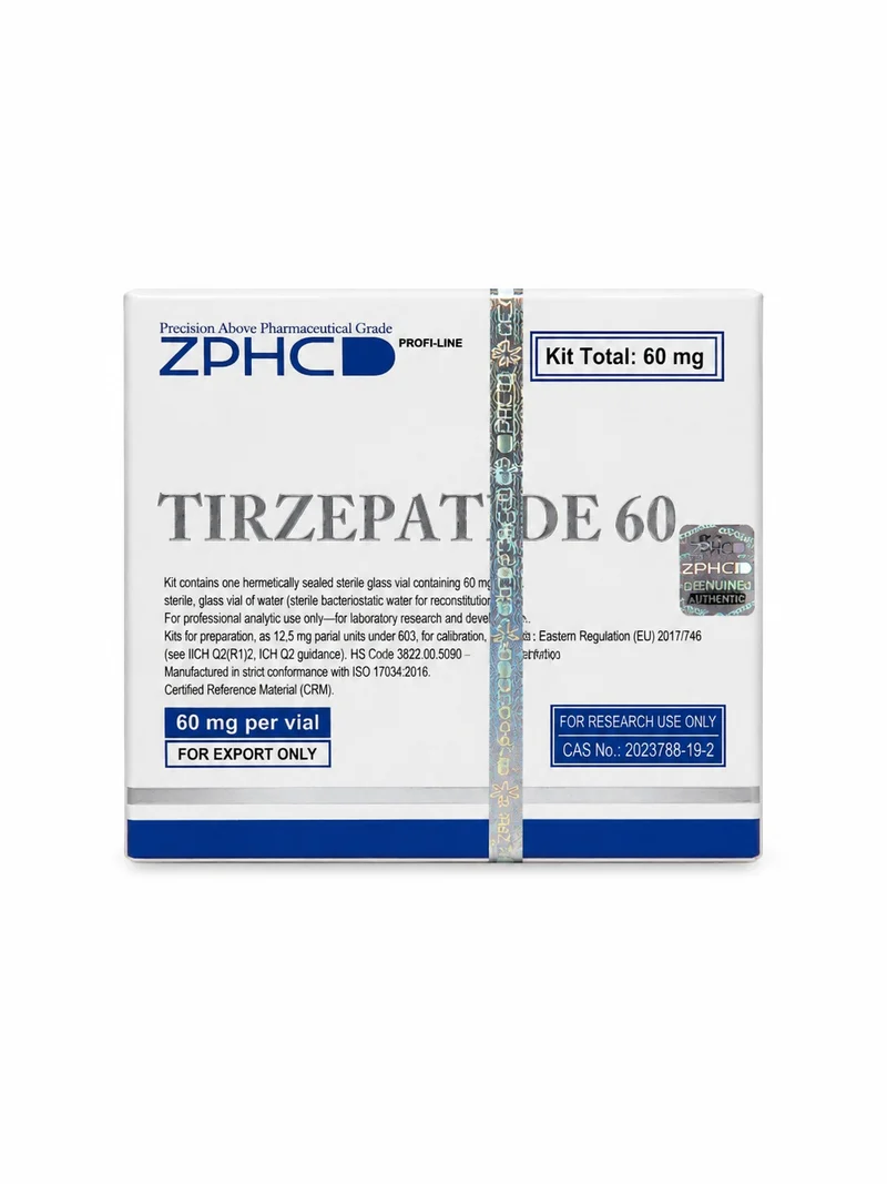 Zphc Tirzepatide 60 mg kit 1 vials × 60 mg